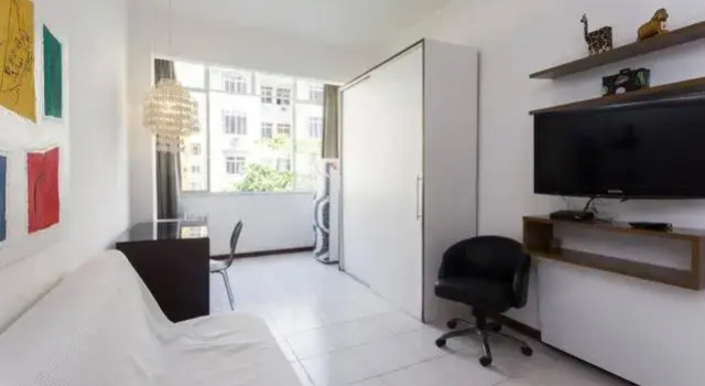 Apt Copacabana perto da praia 815, Забронировать Отель Копакабана Рио-де-Жанейро, рядом с Арена для пляжного волейбола