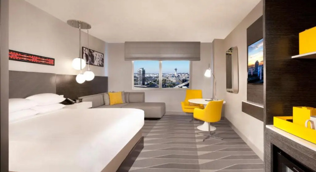 Двухместный номер High Floor с видом на город Hyatt Regency Los Angeles International Airport