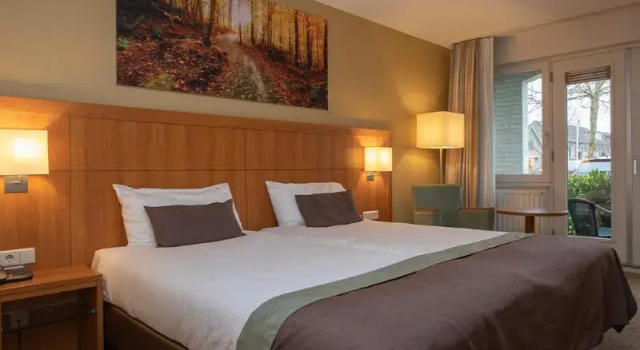Двухместный номер Deluxe с балконом Fletcher Hotel-Restaurant De Klepperman