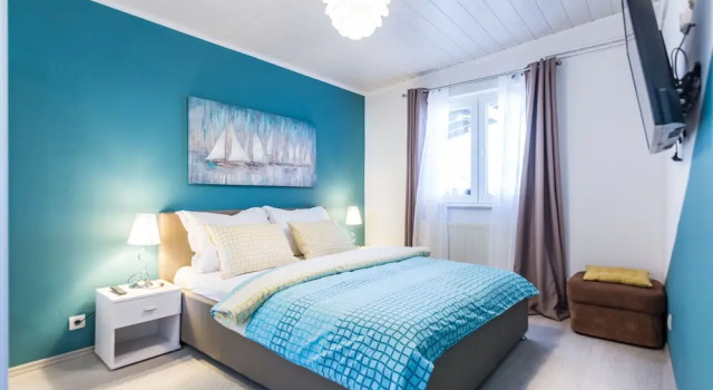 House Turquoise, Забронировать Отель Отели Биоград-на-Мору с парковкой, рядом с Частный Пляж «Кемп Сенди», Парковка
