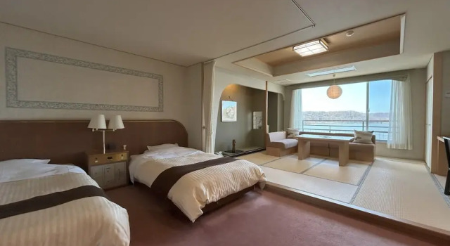 Двухместный номер Superior с видом на озеро Hotel Abashirikoso