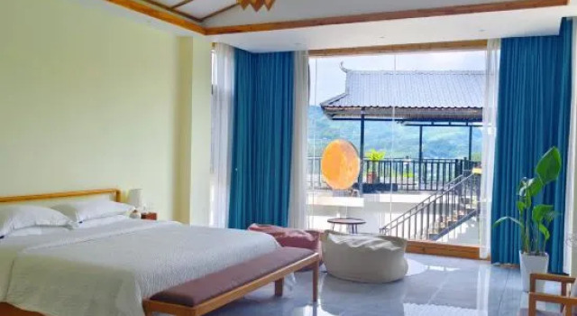 Семейный люкс Дуплекс с 2 комнатами Mountain House Bamboo B&B