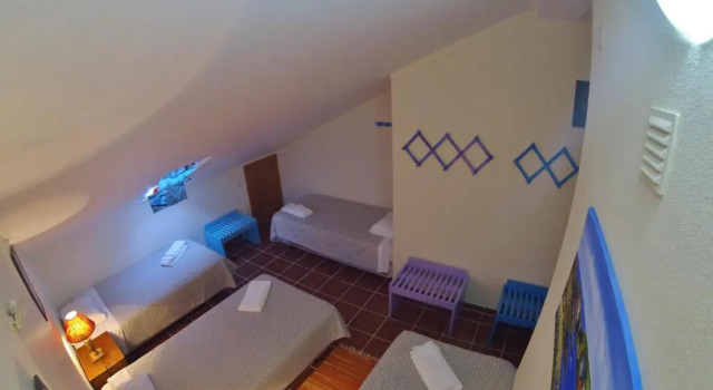 Семейный номер Standard Supertubos Beach Hostel