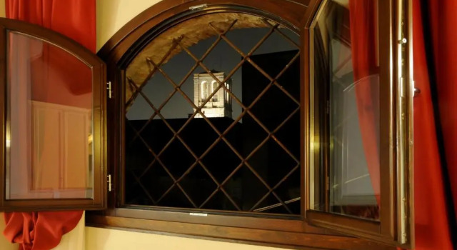 Люкс с красивым видом из окна Honey Rooms Ferrara