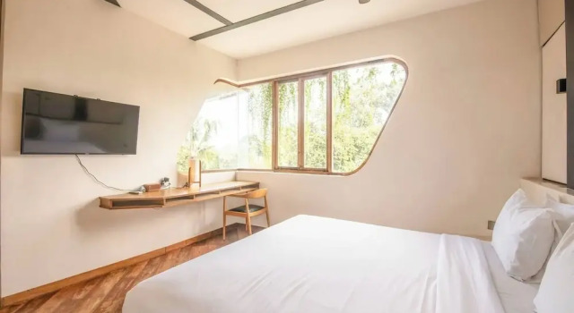 Contemporary 1-br Loft With Art Deco Shared Pool, Prenota Appartamento Appartamenti a Pererenan, Appartamento