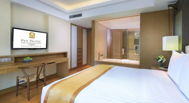 Апартаменты с 2 комнатами Pan Pacific Serviced Suites Ningbo