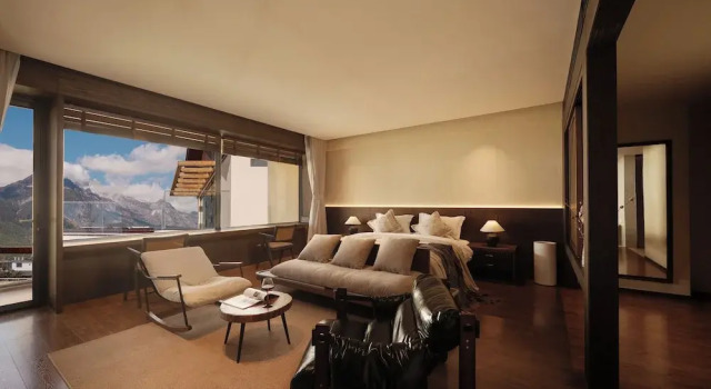 Люкс Deluxe Qingshanyue Panorama Design Resort