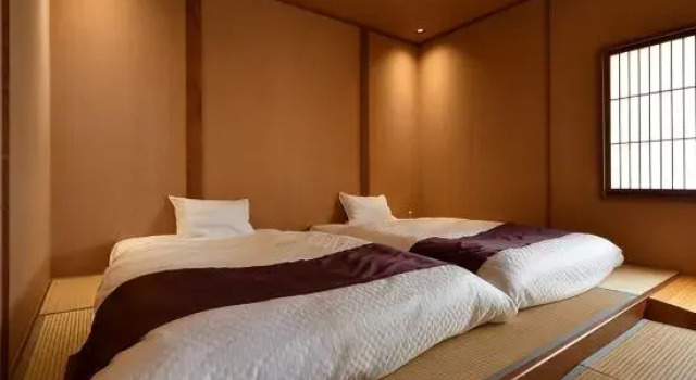 Четырёхместный номер Deluxe Kusatsu Onsen Ryokan Yoshinoya