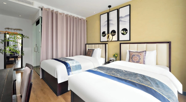 Двухместный номер Standard Beijing Aaliyah Wang Fu Jing Forbodden City Boutique Hotel