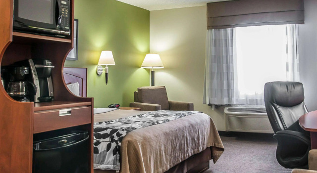 Двухместный номер Standard Sleep Inn & Suites Conference Center and Water Park