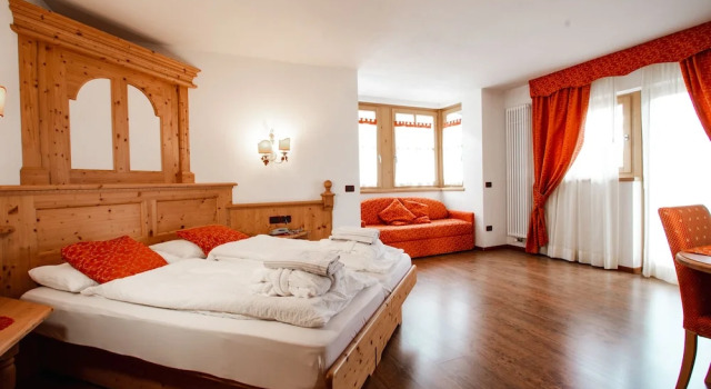 Апартаменты с 2 комнатами с балконом Residence La Moretina