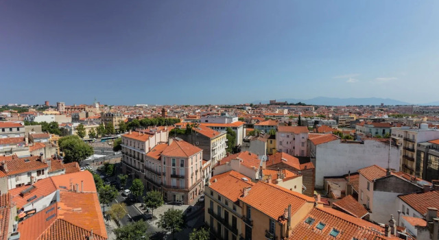 Двухместная студия Business Appart-Hôtel Mer & Golf City Perpignan Centre