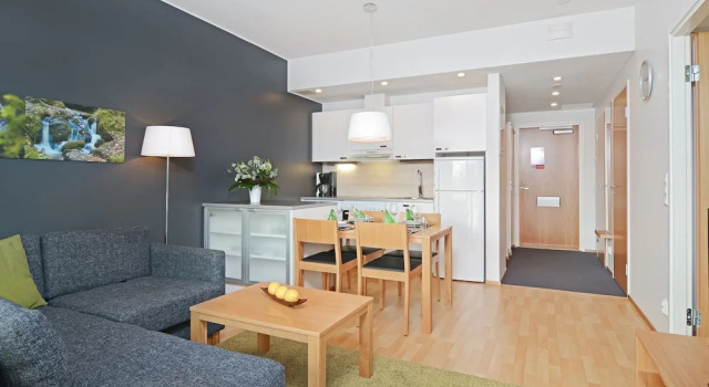 Апартаменты Forenom Serviced Apartments Tampere Pyynikki