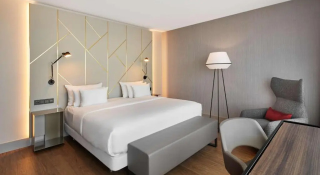 Двухместный номер Terrace Premium с красивым видом из окна NH Collection München Bavaria