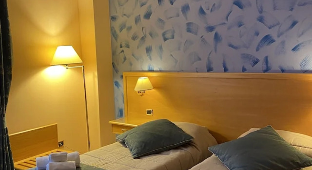 Standard- dobbelt værelse Hotel Bristol Enna