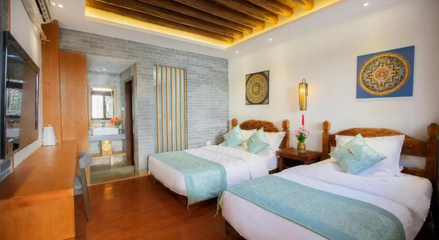Номер Deluxe 夕露小榭古城纳西客栈 Xilu Xiaoxie Inn Old Town NAXI Lijiang