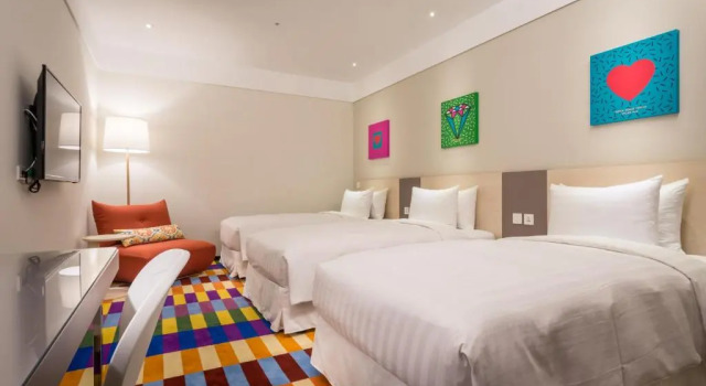 Трёхместный номер Deluxe Green World Hotel - Zhonghua