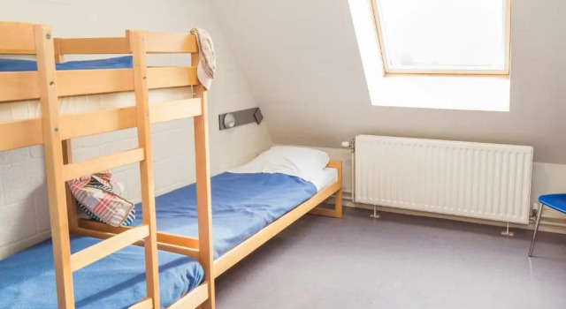 Кровать в общем номере (мужской номер) Hostel De Veurs