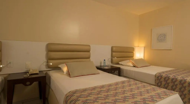 Трёхместный номер Superior с частичным видом на море Hotel Luzeiros Fortaleza