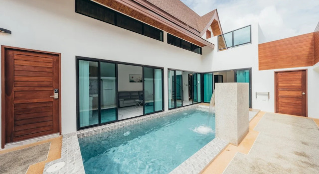 Семейная вилла с 3 комнатами с видом на парк Poonsiri Varich Pool Villa Aonang