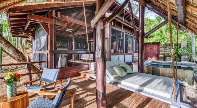 Бунгало с балконом и с видом на океан Morgans Rock Reserve & Ecolodge