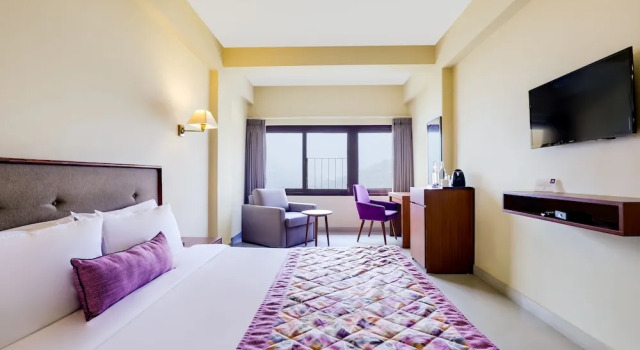 Habitación De lujo 1 dormitorio con balcón Mount Himalayan Hotel