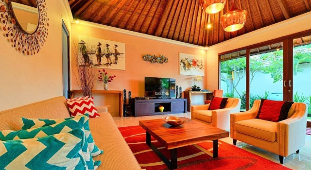 Villa Daksina, Rezervovat Vila Chaty v Bali, Chalupa
