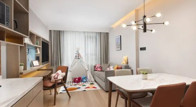 Семейный люкс c 1 комнатой Home2 Suites by Hilton Chongqing Jiangbei