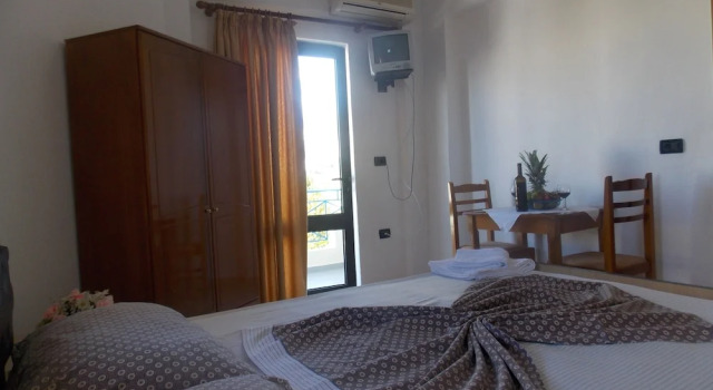 Standard Doppel Zimmer mit Meerblick Blue Saranda Hotel