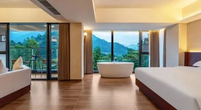 Двухместный люкс Huajing · Resort Homestay