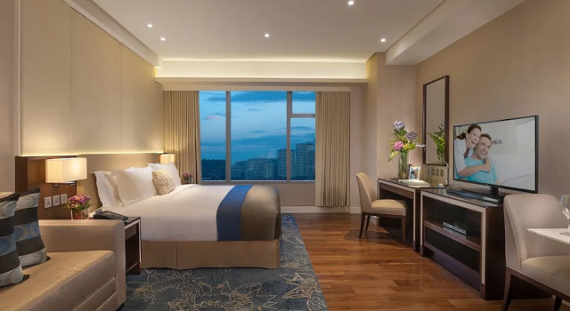 Двухместная студия Executive Ascott Bonifacio Global City Manila