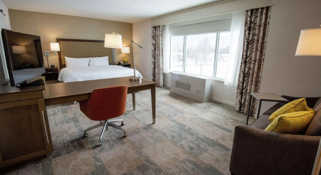 Двухместная студия Hampton Inn & Suites Manchester, Vt