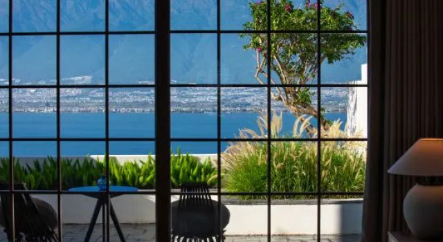 Люкс с 3 комнатами с видом на море chunshan Seaview homestay