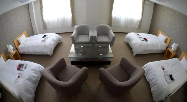 Четырёхместный номер Deluxe Sun Plaza Hotel Fuji Lake Yamanaka