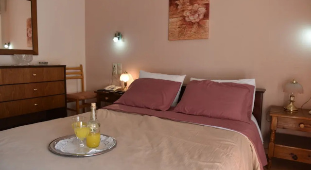 Семейные апартаменты с 2 комнатами с балконом 40 Platania Hotel