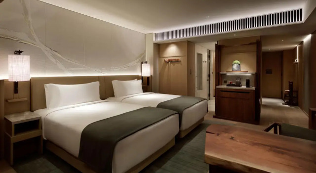 Четырёхместный номер Deluxe с видом на город HOTEL THE MITSUI KYOTO, a Luxury Collection Hotel & Spa