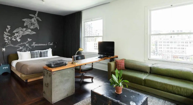 Студия Superior The Clyde Hotel Portland By Kasa Living