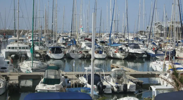 Апартаменты c 1 комнатой с балконом и с видом на море Nomi Suites Marina Herzelia