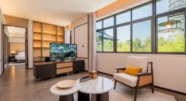 Люкс с видом на воду Puyuan Fashion Resort-Meishang Resort