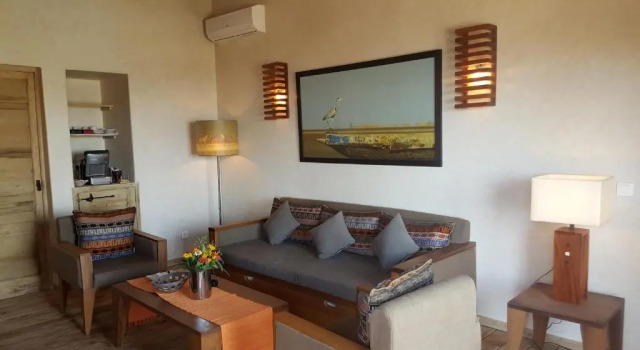 Apartmá 2 pokoje a výhledem na moře Souimanga Lodge