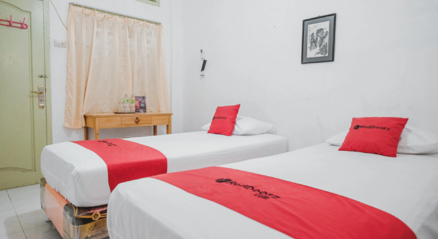 Двухместный номер Standard RedDoorz at K Home Syariah near Mall Kartini Lampung