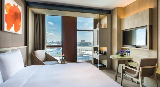 Двухместный номер Deluxe Novotel Shanghai Clover