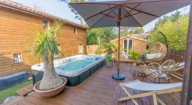 Woodn Sea Lodge - Surf - Lodge - Capbreton, Rezervasyon Otel Capbreton Côte landaise