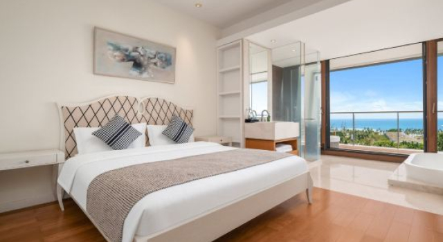 Люкс с 3 комнатами с видом на море Murray Island Sea View B&B