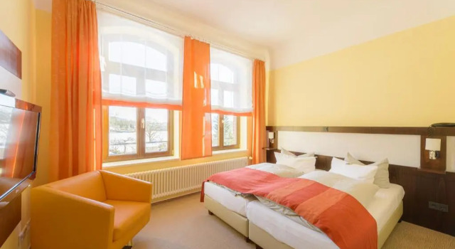 Люкс Hotel Am Tiefwarensee