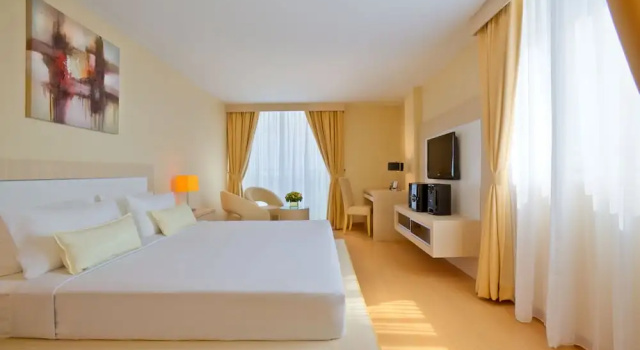 Двухместный номер Deluxe с балконом Blanco Apartment Hotel