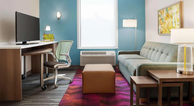 Двухместный люкс Home2 Suites by Hilton Brooklyn Park Minneapolis