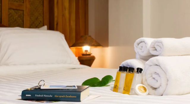 Номер Deluxe с балконом и с видом на море Koh Tao Relax Freedom Beach Resort