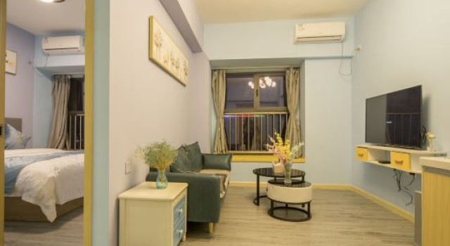 Люкс Luxury Shuangnuo Hotel Apartment (Sunac Cultural Tourism City, Huadu District, Guangzhou)