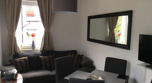 Апартаменты с 2 комнатами Villa Waldblick Baabe